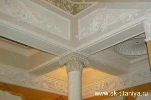 СКТитания – гипсовая лепнина на потолок